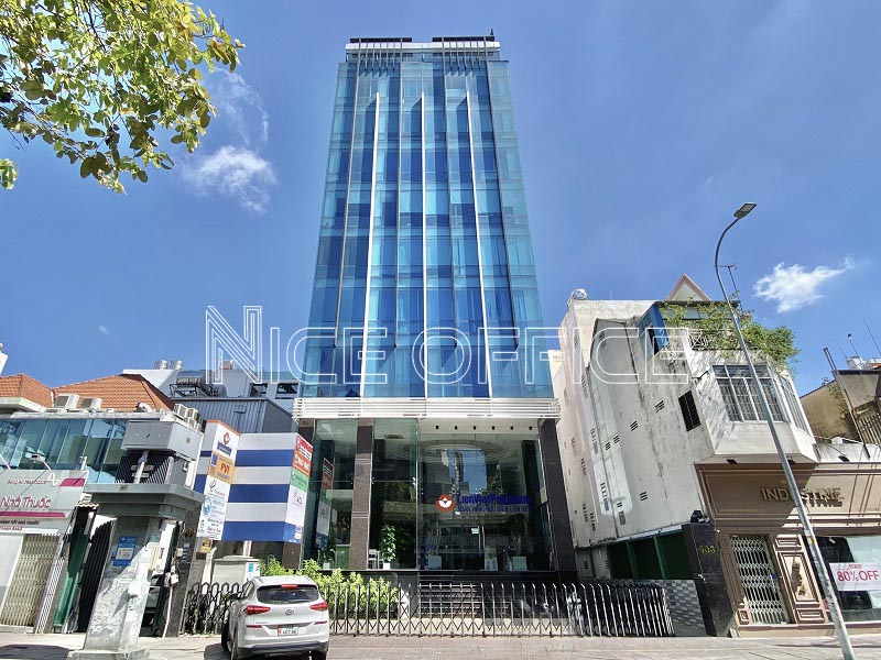 Cho thuê toà nhà phức hợp MT Nguyễn Thị Thập đối diện Lotte Mart mới xây đẹp nhất Quận 7 DTSD 1786m2, hầm 8 lầu giá hữu nghị.