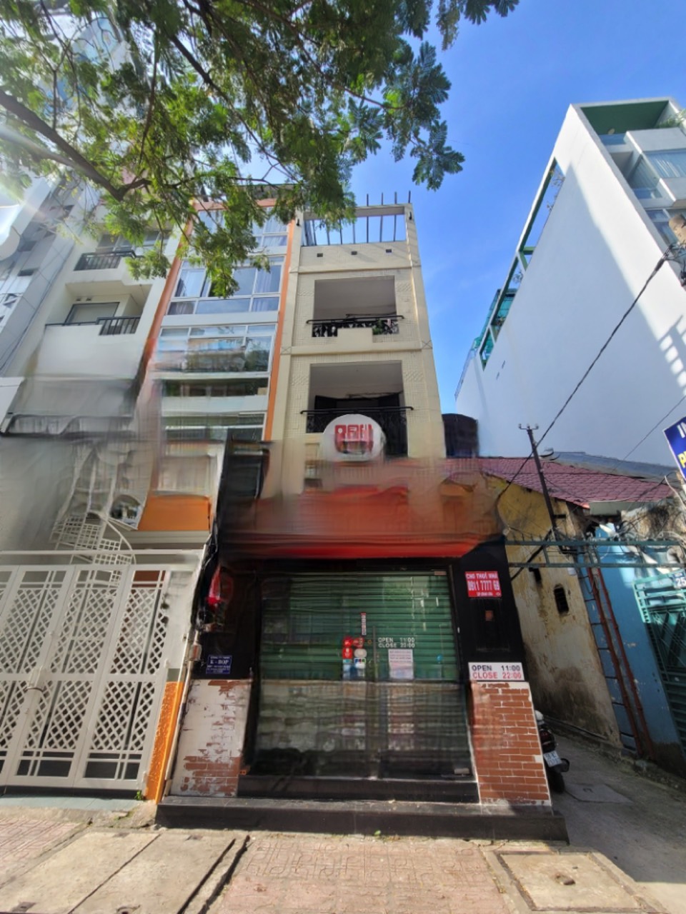 Cho thuê nhà mặt tiền Trương Định , P6 ,Q.3