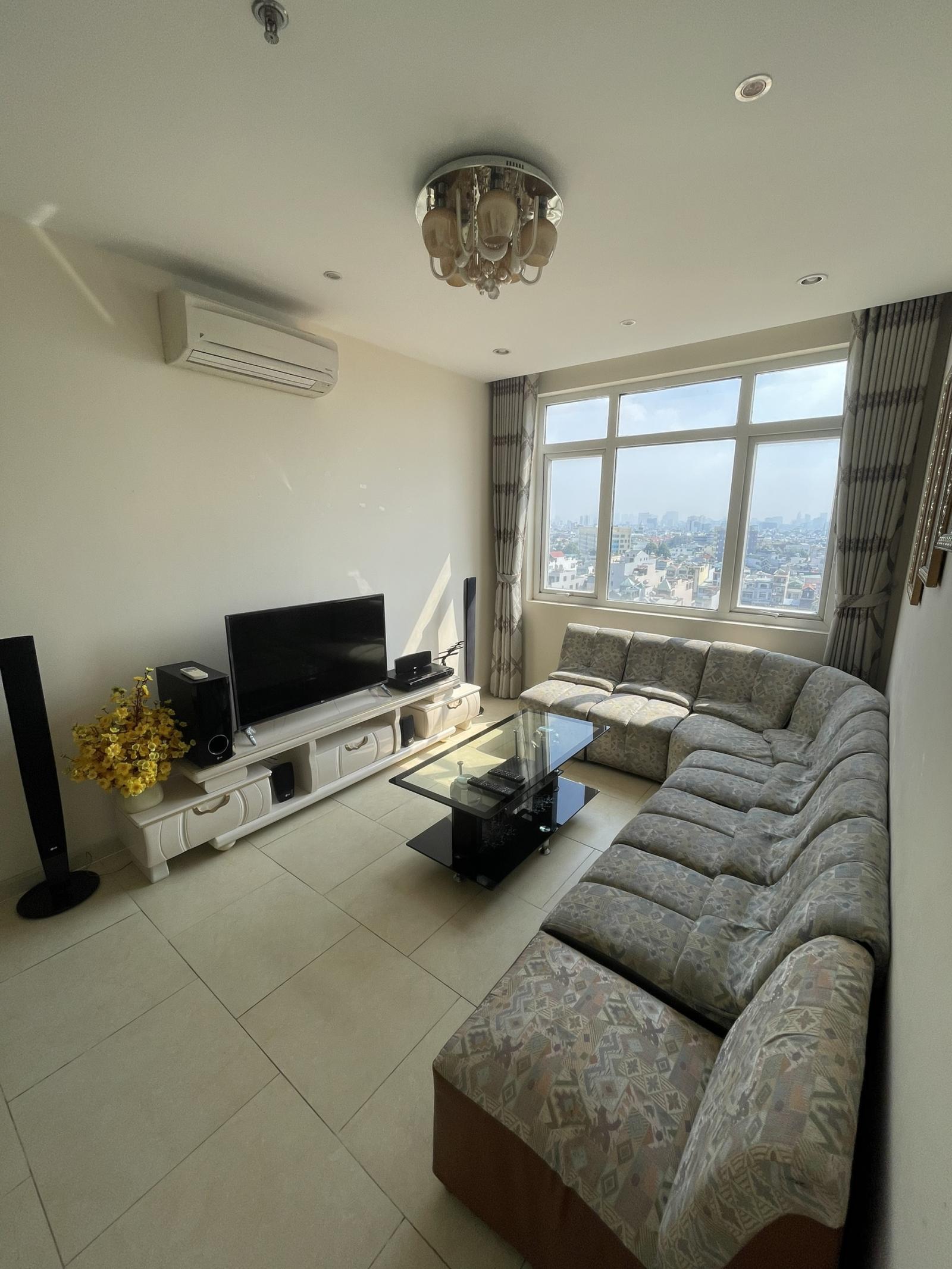 Cho thuê căn hộ chung cư Bảy Hiền Tower ,70m2 2PN 2WC đầy đủ nội thất đẹp, Giá cực rẻ 