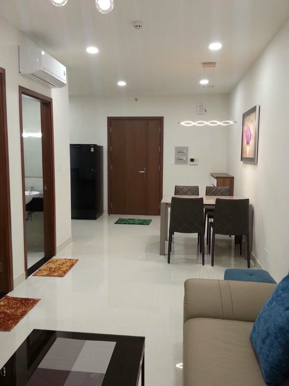 Cho thuê rẻ CHCC 1 phòng ngủ 50m2 Grand Riverside Bến Vân Đồn TP.HCM