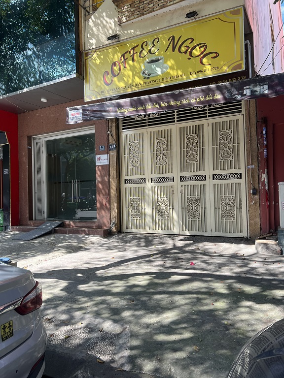 Cho thuê MB kinh doanh số 125 Trần Nguyên Đán P3, Bình Thạnh