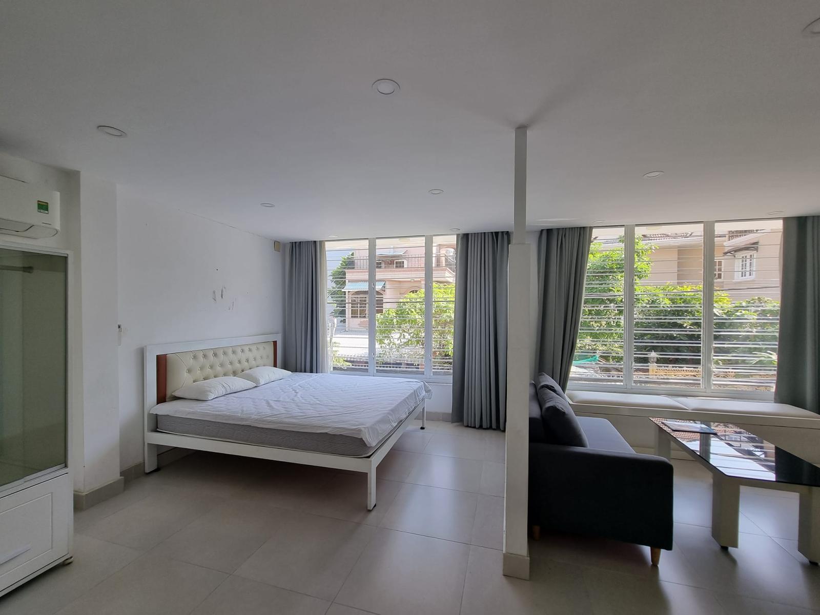 Chính chủ gửi cho thuê CHDV đường 54 Thảo Điền Q2  55 m2 có bancon, đầy đủ nội thất 1 phòng ngủ Giá 💥 bao phí ☎ 0903034123