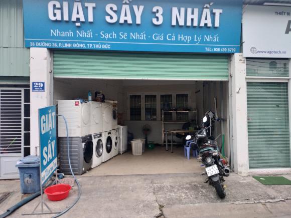 Cần sang nhượng tiệm giặt sấy tại 29 đường 36 Linh Đông, Thủ Đức, TP HCM