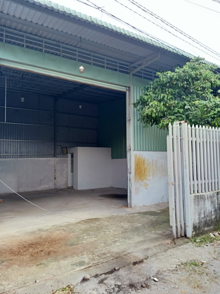 CHO THUÊ MẶT BẰNG MỞ XƯỞNG, KHO CHỨA HÀNG TẠI TÂN THẠNH ĐÔNG, CỦ CHI, TP HCM.