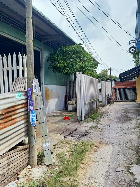 CHO THUÊ MẶT BẰNG MỞ XƯỞNG, KHO CHỨA HÀNG TẠI TÂN THẠNH ĐÔNG, CỦ CHI, TP HCM.