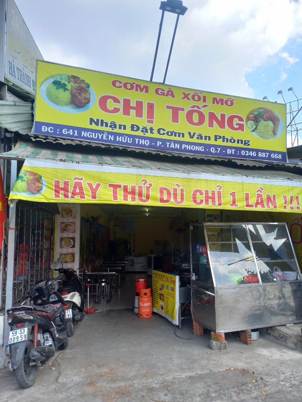 CẦN SANG NHƯỢNG LẠI QUÁN Ở PHƯỜNG TÂN PHONG - QUẬN 7