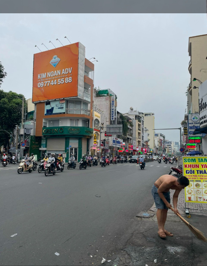 Siêu HỜI 120tr! Cho thuê góc 2 MT Đ. Hai Bà Trưng - Nguyễn Văn Mai Q1 - ngang LỚN 10m - 7 Tầng