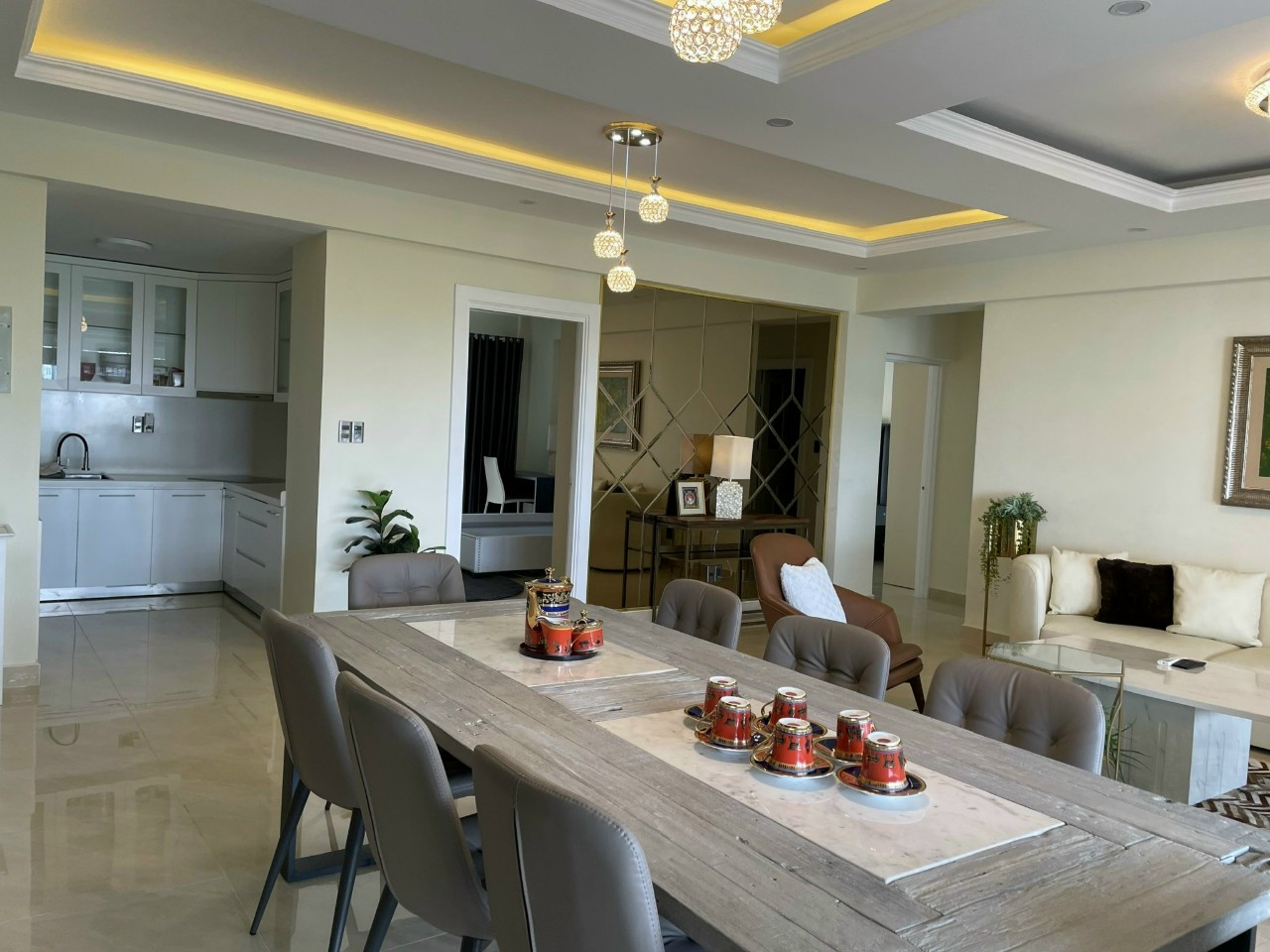 Cho thuê căn hộ Green View, Phú Mỹ Hưng, Q7 DT 118m2, 3PN, giá 20 triệu/tháng.
