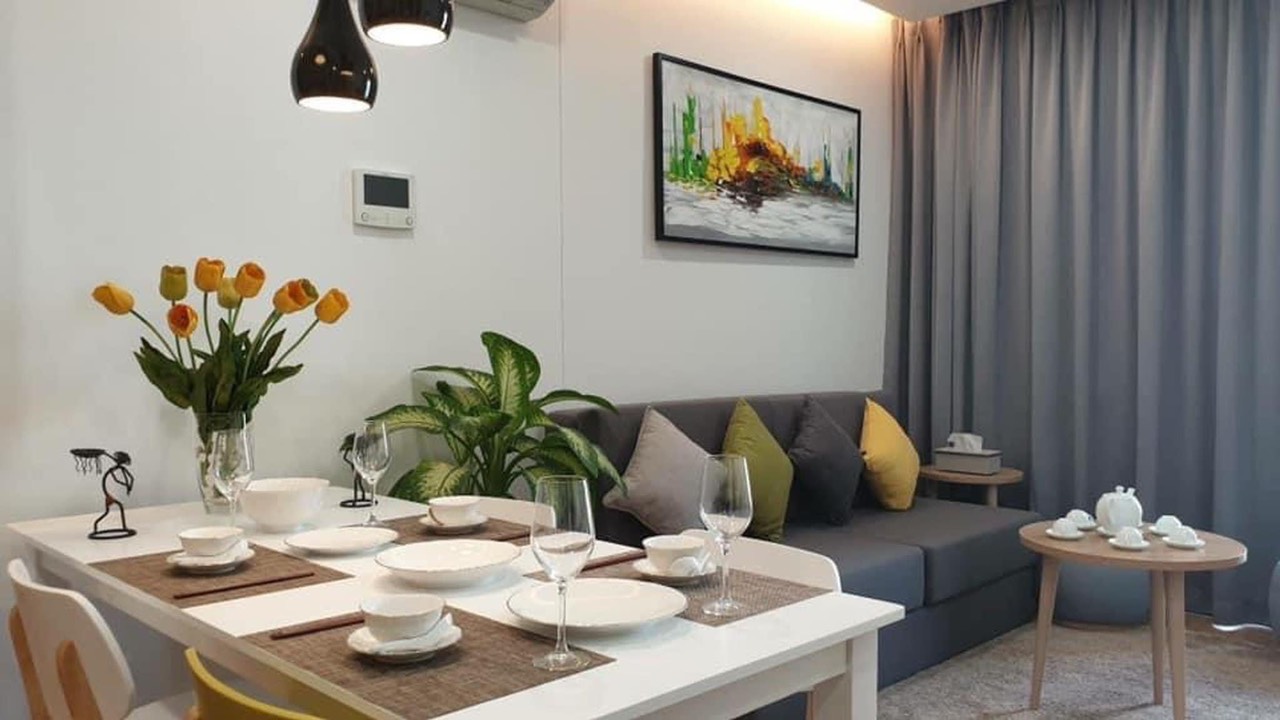 Cho thuê căn hộ cao cấp tại Cc Republic Plaza 54m2 1PN đầy đủ nội thất cao cấp, LH; 0372972566 