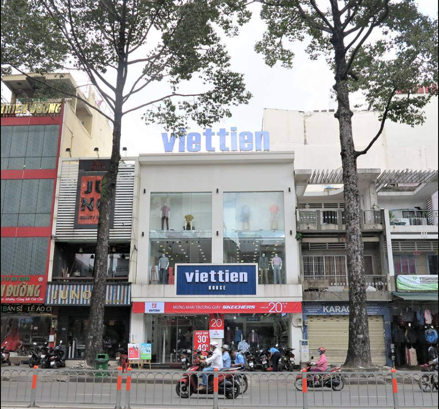 Cho thuê nhà 68 Lê Lợi, Q.1 - DT: 8.5x25m, trệt