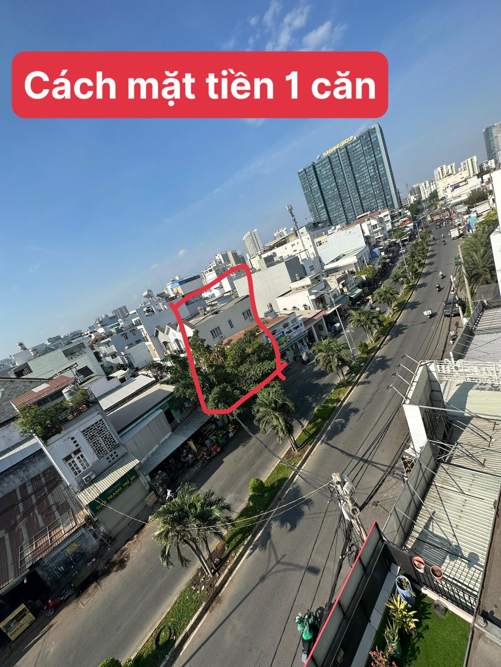 Cho thuê nhà sát mặt tiền đường lớn Phú Thuận, hẻm xe hơi vô tận cổng
