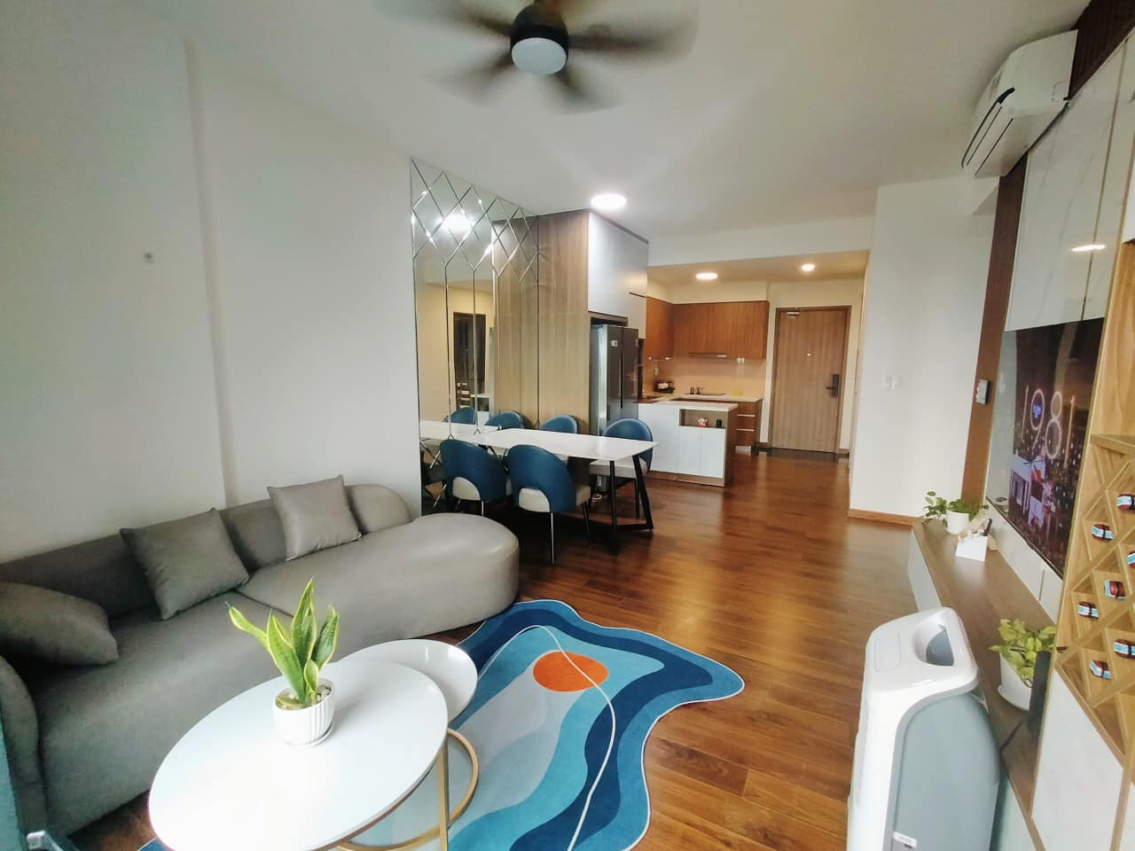 Cho thuê căn hộ Akari city Nam Long, 75m2, 2pn-2wc, đầy đủ nội thất, giá 12tr/tháng