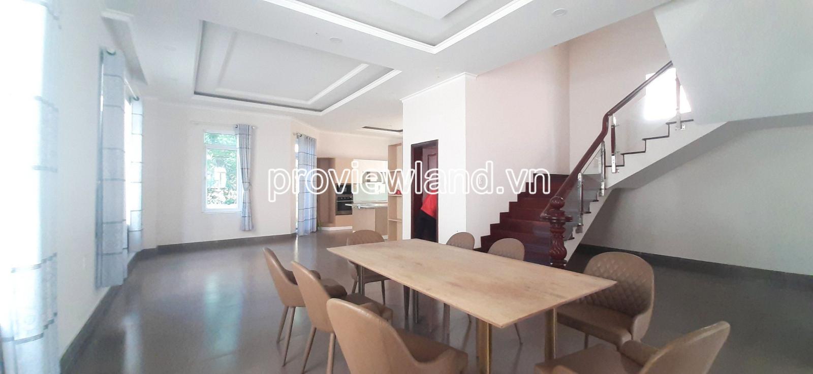 Cho thuê villa khu compound Phường Phú Hữu, Q9 cũ, 125m2 đất, 3 tầng + áp mái, 4PN + 5WC