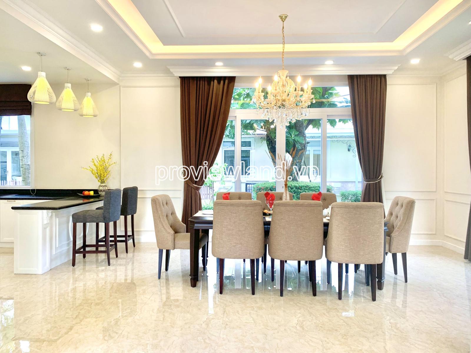 Cho thuê biệt thự Venica Khang Điền, DT đất 300m2, 3 tầng, 4PN, full nt
