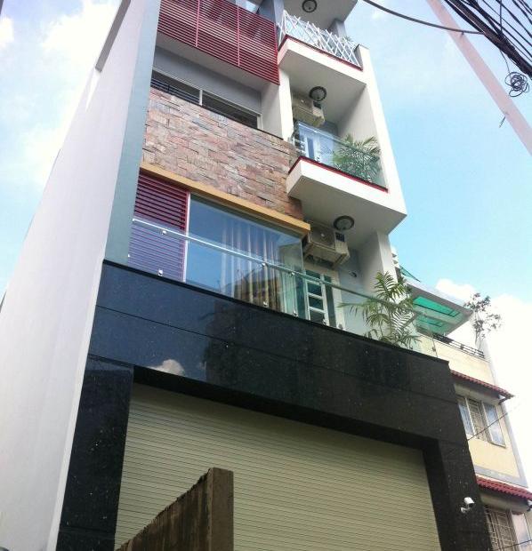 Cho thuê nhà mặt tiền Nơ Trang Long, Bình Thạnh 7x18m trệt 3 lầu sân thượng