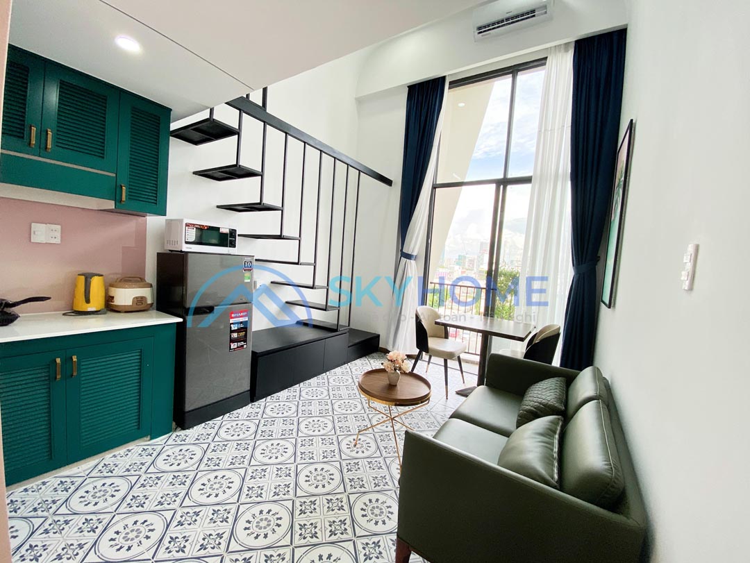 Cho thuê căn hộ chung cư tại Đường Đặng Thùy Trâm, Phường 13, Bình Thạnh, Tp.HCM diện tích 28m2