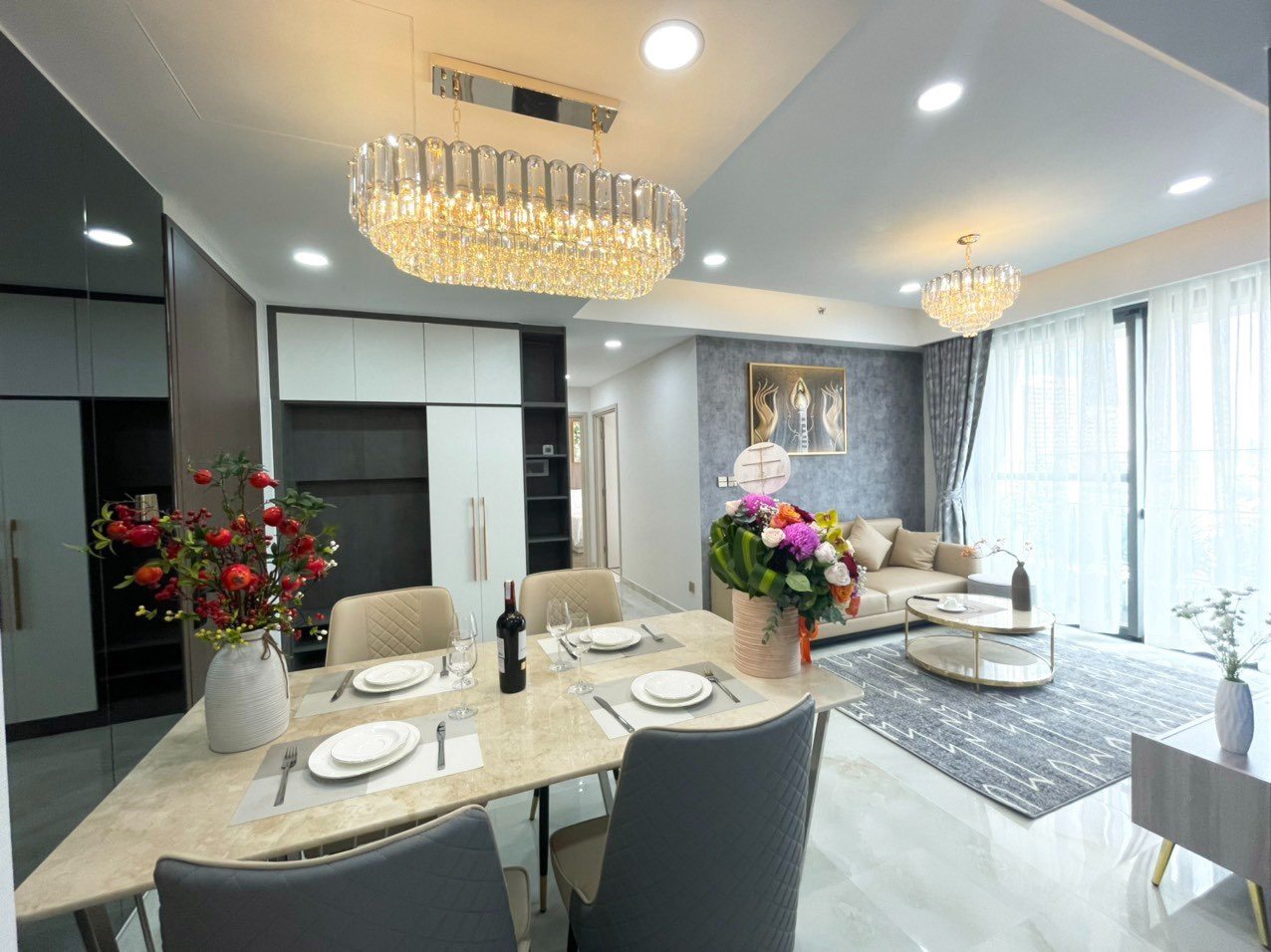 Cho thuê căn hộ chung cư Hưng Phúc Premier, Quận 7, Tp.HCM diện tích 82m2  giá 15 Triệu/tháng ,nhà đẹp,giá rẻ . 
