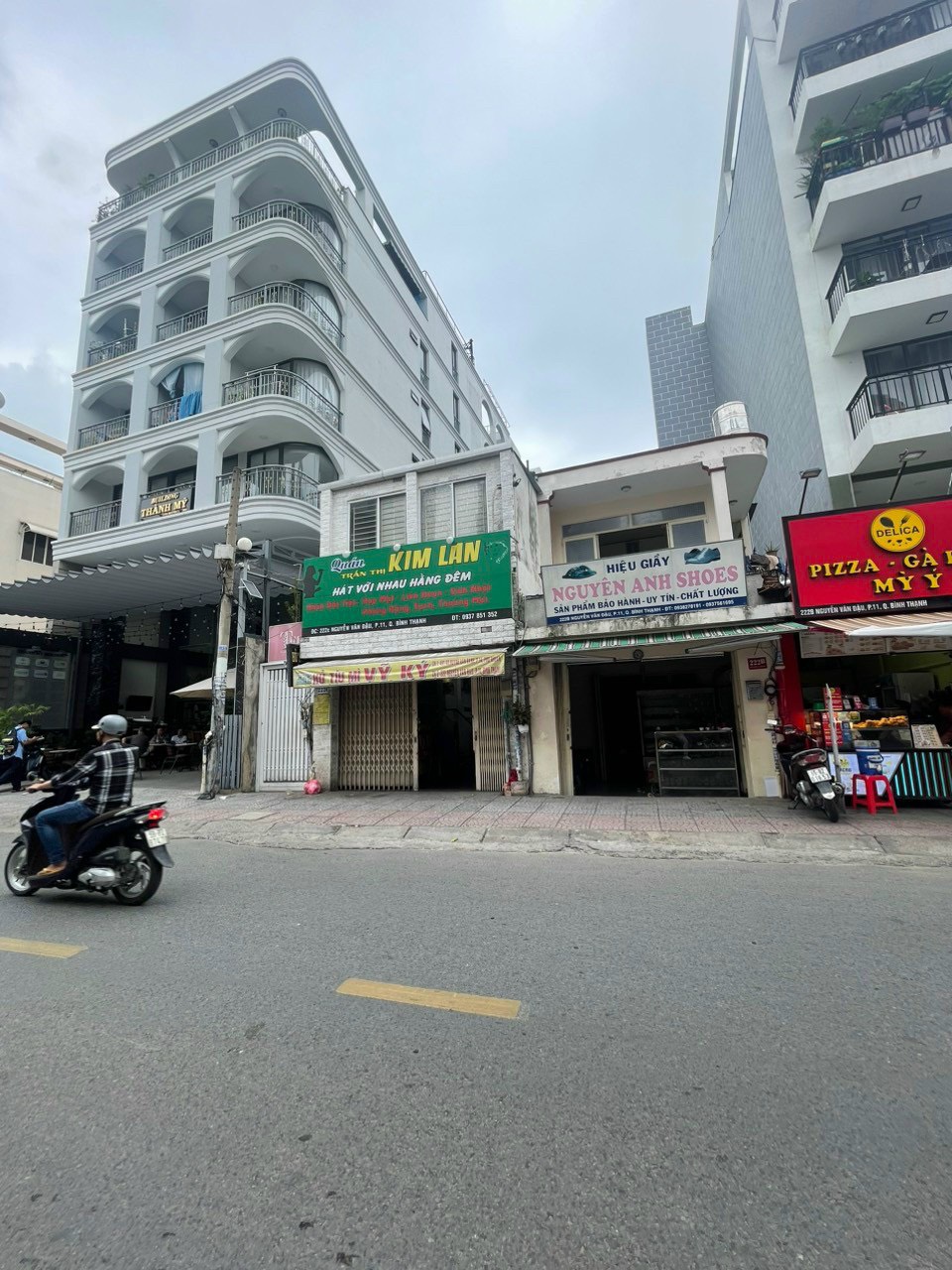Cho thuê nhà mặt tiền 6.5x18m đường Nguyễn Văn Đậu phường 11 Bình Thạnh