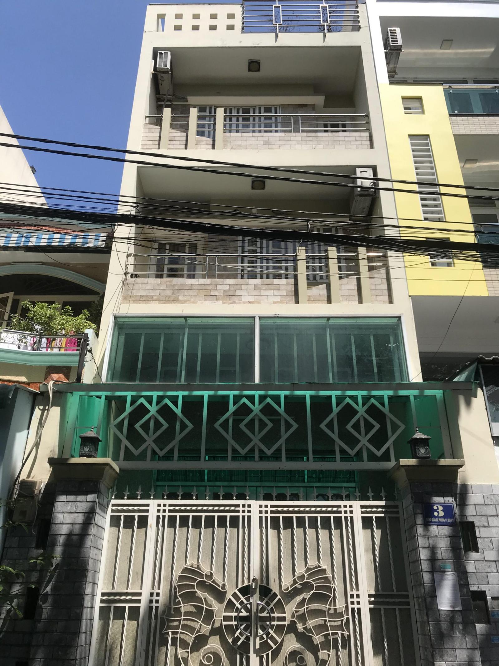 Cho thuê nhà mặt tiền 9x26m ngay khu sân bay phường 2 Tân Bình