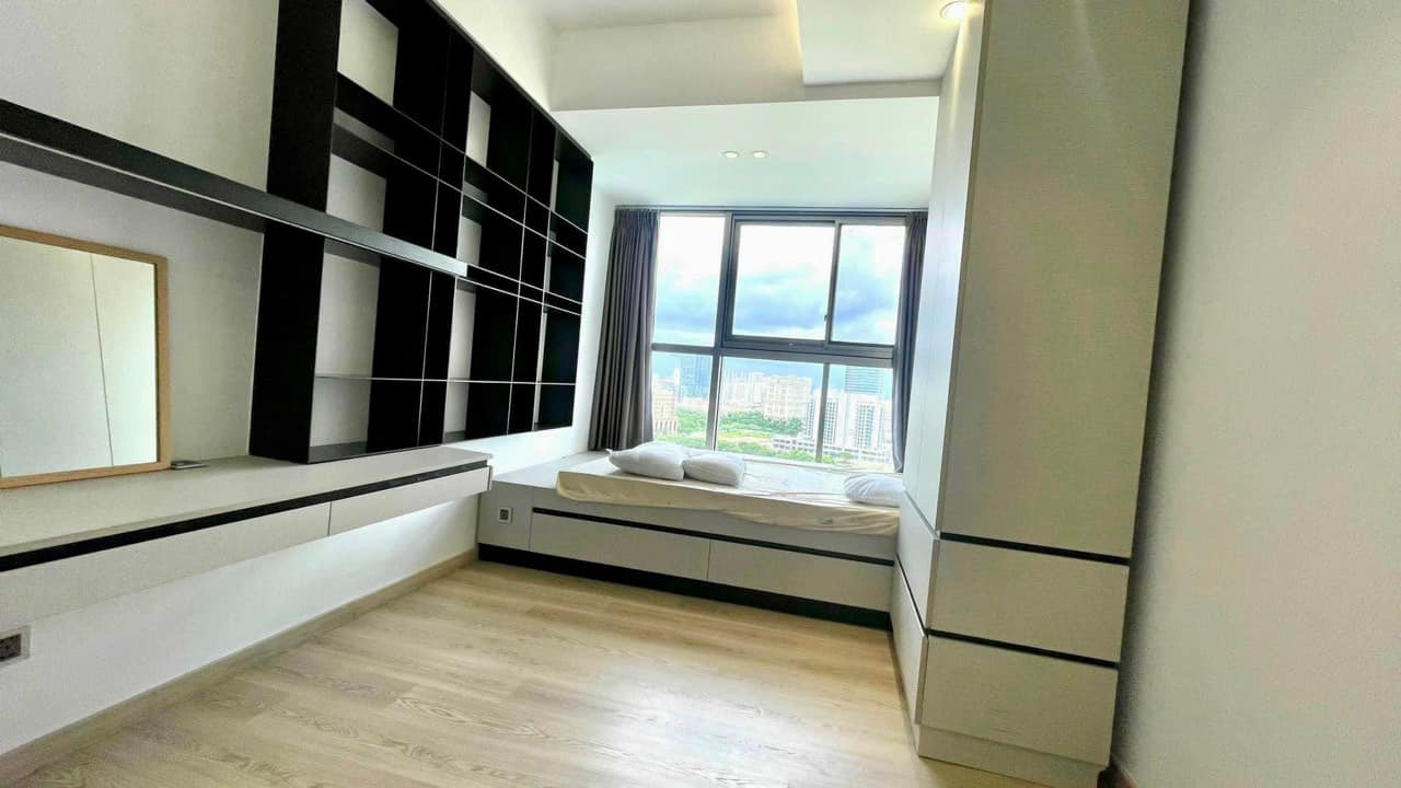 Cho thuê CH Midtow , Phú Mỹ Hưng, Quận 7, dt:120m2 ,3PN, view sông,giá :34 triệu/tháng .LH: 0906611859 Thư 