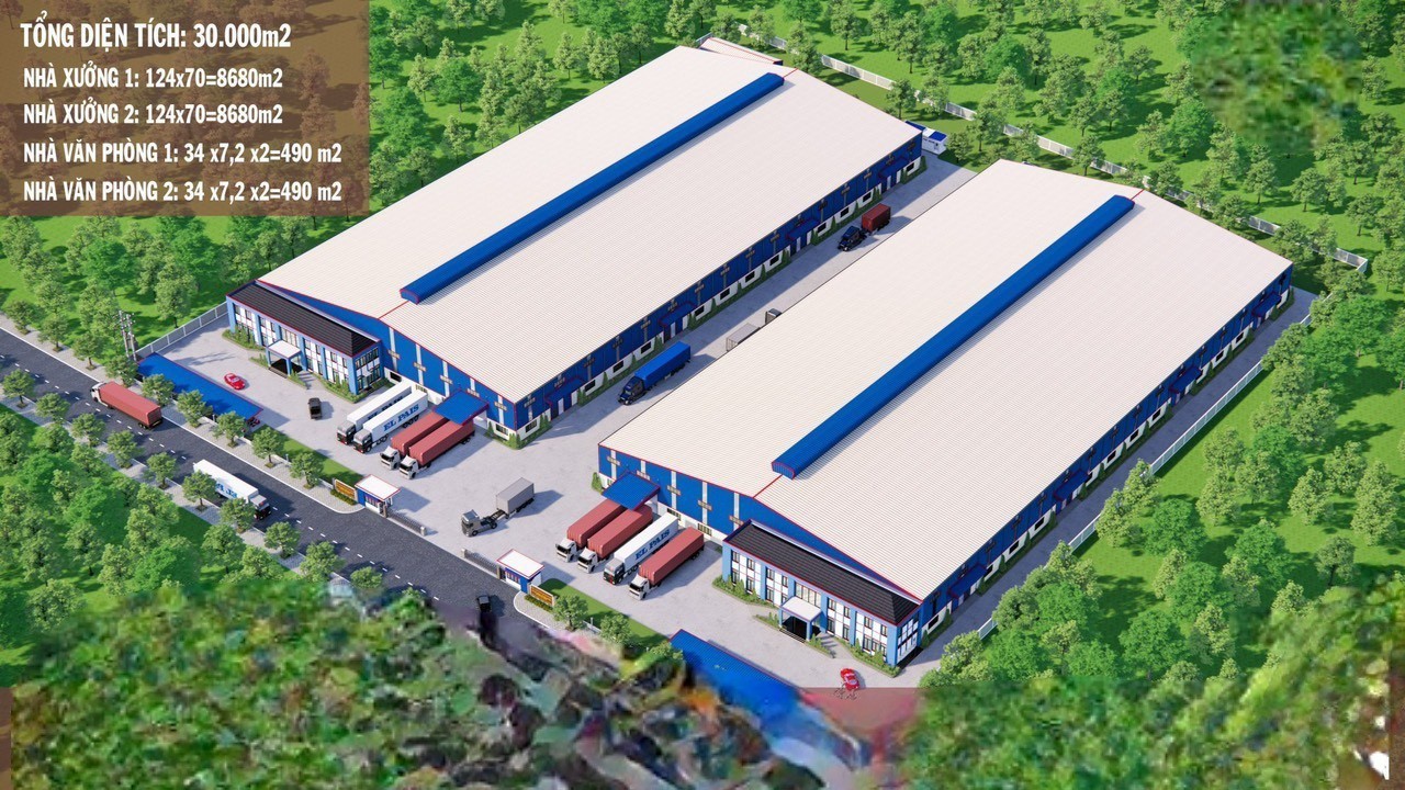 Cho thuê nhà xưởng 17000m2 trong KCN Mỹ Phước, Bình Dương 