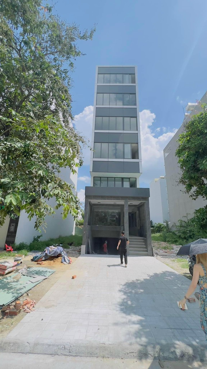 Cho Thuê Tòa nhà vp Đường Trần Lựu P. An Phú Hầm 5 tầng nổi 500m²