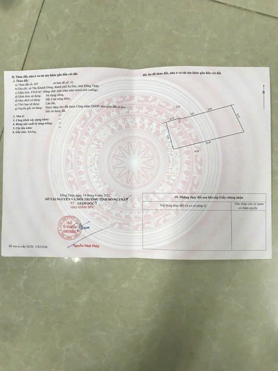 BÁN 465M NHÀ, ĐẤT MẶT TIỀN KINH DOANH ĐƯỜNG TỈNH LỘ 848. LH:0333.79.59.79