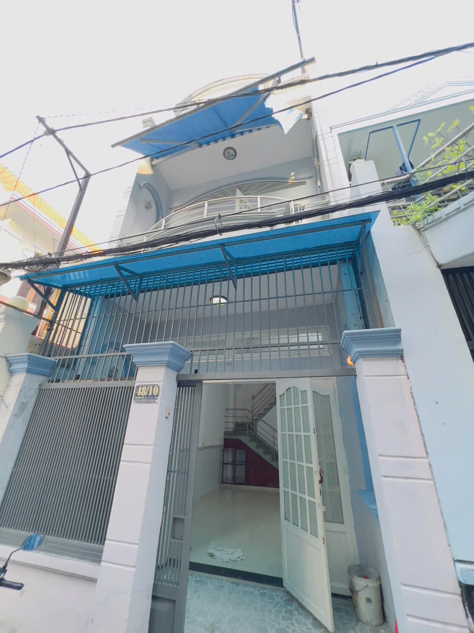 Cho thuê nhà 48/ đường số 11 gò vấp 4 x 15 đúc lầu 3 pn 2wc giá 10tr