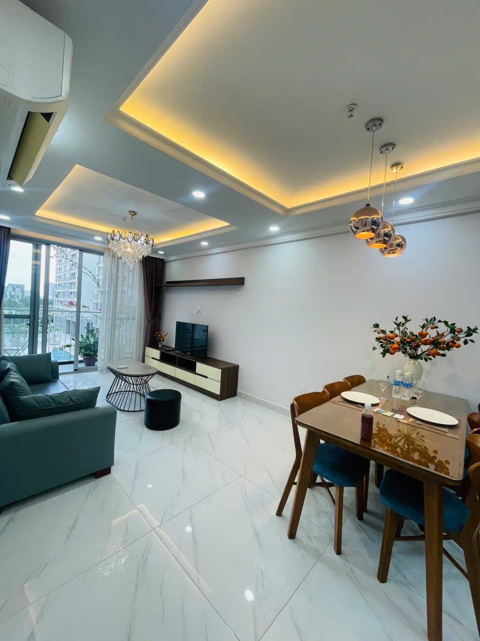 Cho thuê nhanh căn hộ Scenic valley 1, PMH, Q7, 2PN nhà mới đẹp, giá chỉ 25 triệu 