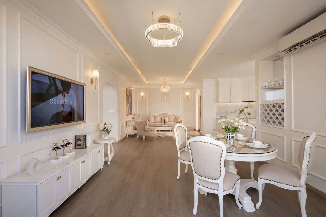 Cần cho thuê căn hộ Riverpark Residence view sông PMH Quận 7, dt135m2 3pn full nội thất giá 35 triệu