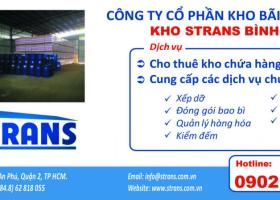 STRANS cho thuê kho đẹp giá tốt khu vực Thủ Đức gần ngã tư Bình Thái 465587