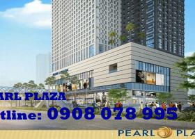 Cần cho thuê CH Pearl Plaza 101m2, nội thất mới đẹp, tầng cao- Cell: 0908 078 995 846663
