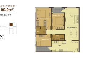 Cho thuê căn hộ Prince Residence, 3PN, đầy đủ nội thất, dọn vào ở ngay. LH: 0941520239 930242