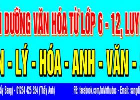 Trung tâm bồi dưỡng văn hóa Thủ Đức 870652