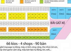 Cho thuê kios Foodcourt tại TT ẩm thực quốc tế FOOD SQUARE, giá chỉ từ 6tr/kios 1005155