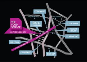 Cho thuê kios Foodcourt tại TT ẩm thực quốc tế FOOD SQUARE, giá chỉ từ 6tr/kios 1005155