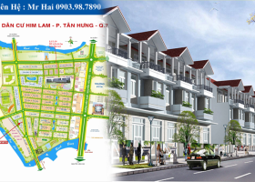 Chuyên cho thuê nhà phố khu Him Lam phường Tân Hưng Quận 7, DT: 5x18m, 5x20m, 7.5x20m, 10x20m 1142193