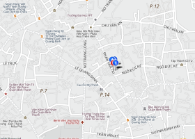 Nhà cho thuê 2 căn MT Phan Văn Trị, Bình Thạnh, 8.5mx30m, 2 lầu sân rộng 10m, khu đông đúc 1167431