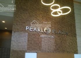 Cho thuê Pearl Plaza, 3 phòng ngủ, view sông lầu 16 có nội thất, 36.05 triệu/tháng. 01634691428 1198730