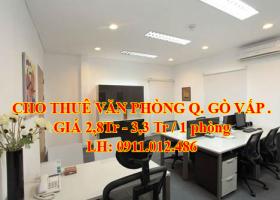 Cho thuê văn phòng Gò Vấp, giá 2,5 - 3,3 triệu/th 1302673