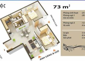 Cho thuê căn hộ Quang Thái dt 75m2, 2pn, 2wc, full nội thất, 8tr/th. Lh 0902.767.144 1314476
