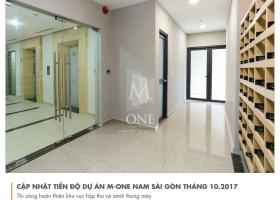 Cho thuê căn hộ M-One Nam Sài Gòn, 2 PN, 2WC, view hồ bơi, thoáng đẹp, lầu thấp 1361251