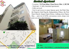 Fully-Serviced apartment JOY HOME,  located just at the centre of District 1, HCMC. 1678763