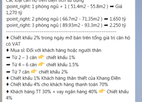 Chính thức nhận giữ chỗ căn hộ Safira Khang Điền chỉ 20tr/căn, vị trí đẹp, CK 7%. 1718381