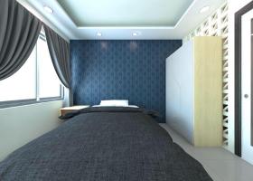Cho thuê căn hộ 1 phòng ngủ, 1 phòng khách, 38m2, full NT ở XVNT, gần cầu Thanh Đa, nhà mới 100% 1752471