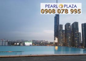 PKD cho thuê CH 2PN view sông Sài Gòn tại Pearl Plaza, nội thất Châu Âu, hotline PKD CĐT 0908078995 1757716