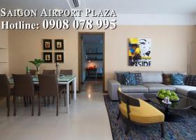 Cho thuê CHCC 1PN, view đẹp, full nội thất tại Sài Gòn Airport Plaza, giá cực tốt. LH 0908 078 995 1761556
