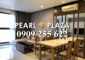 Cho thuê căn hộ 3PN giá tốt tại Pearl Plaza, dt 123m2, ban công view đẹp. Hotline PKD 0909 255 622 1793988
