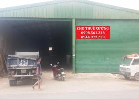 Cho thuê nhà xưởng nằm trên đường Lê Thị Riêng - Quận 12, dt: 400m2 giá 22tr/tháng. LH: 0937.388.709 91208