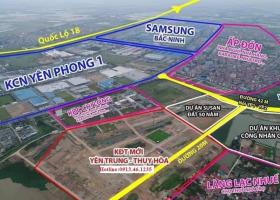 Đất nền KĐT ngay Samsung Bắc Ninh, chỉ từ 11 triệu/m2 sổ đỏ lâu dài. 1883384